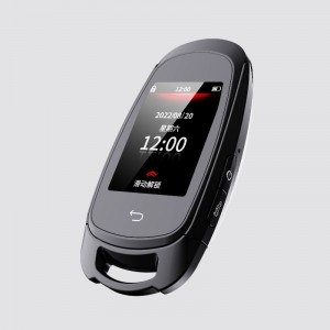 Интелигентен LCD ключ за отдалечен автомобил, всичко в един без ключ запис Автоматично заключване отключване, LCD Екран за надгражд...