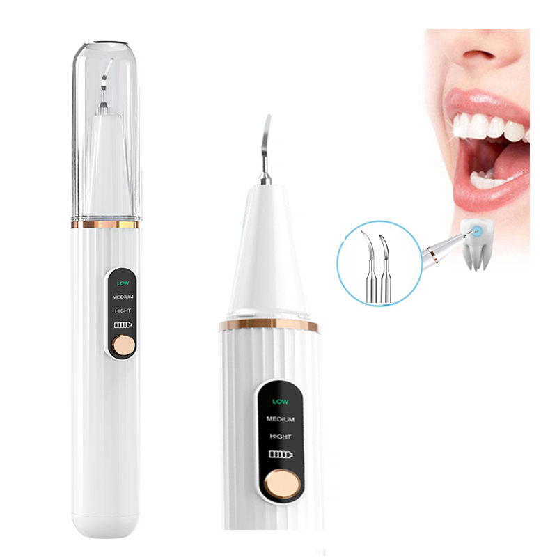 Домашна употреба Визуализация Ултразвуково почистващо средство за стоматологично смятане, вградена камера с висока разделителна способност и LED светлина с 3 режима на почистващи зъби
