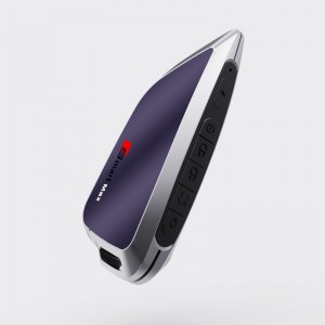 Интелигентен ключ за автомобил LCD, надграждане на ключ без ключ, лилав ключ за автомобил Автоматично заключване&Отключване на дис...