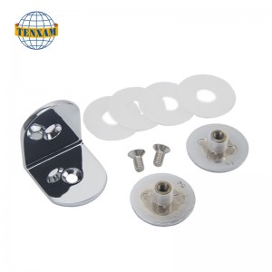 Топка 90 градуса Двойно фиксиращ клип