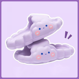 2022 Пролетна лятна възглавница Unisex Indoor Outdoor House Beach Мек сладък прекрасен сандал дебела платформа облачни слайдове чехли