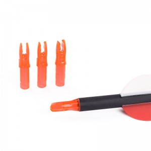 Elongarrow вмъкване стрелкаnock за стрели за стрелба с лък