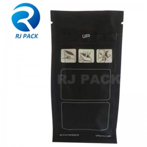 Детска устойчива плоско дъно торбичка с прозорец