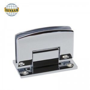 90 градуса стена до стъклена врата панта цинкова сплав баня стъклен душ панта