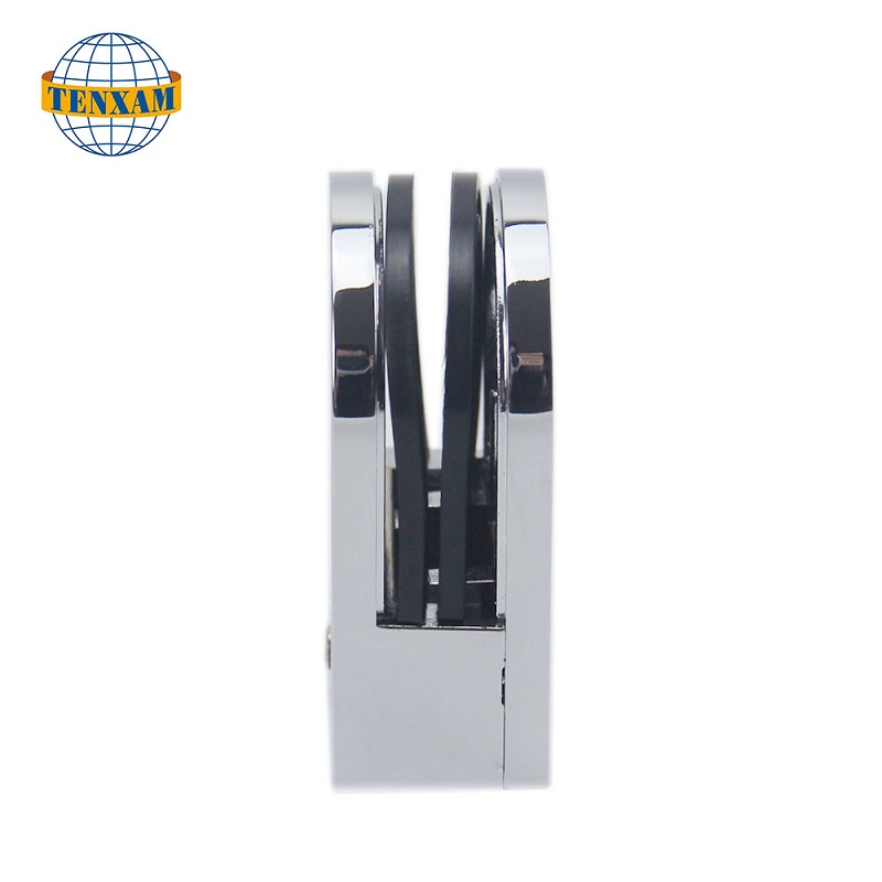 Гореща продажба от неръждаема стомана баня стъкло скок стъкло ограда хардуерни аксесоари стъклен парапетен скок