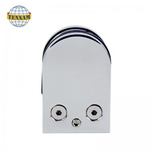 Гореща продажба от неръждаема стомана баня стъкло скок стъкло ограда хардуерни аксесоари стъклен парапетен скок