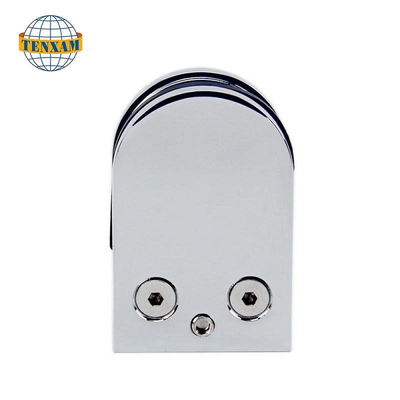 Гореща продажба от неръждаема стомана баня стъкло скок стъкло ограда хардуерни аксесоари стъклен парапетен скок