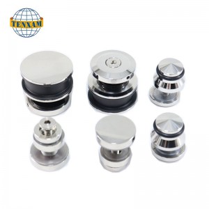 Стъклен стъклен душ плъзгащи се прилепващи се фитинги с плъзгаща се ролка за плъзгане на банята