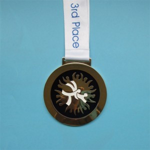 Производител персонализиран висококачествен метален 3D маратон спортен медал