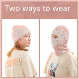 Термохромна плетена шапка