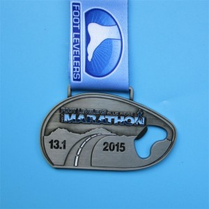 Коефициент на коефициент по поръчка на медал на медалци антични медали с плоскост