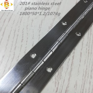 Стандартен размер дълъг панта 201#72 \'\'*2 панта на пиано от неръждаема стомана PIENO CAINO PIANO Панта