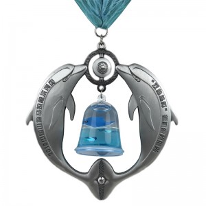 По поръчка колие за медальон 4D емайл персонализиран медал за сувенир