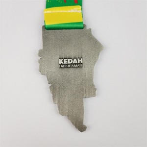 Проектирайте свой собствен лого празен 3D Metal Award ODM Gold Silver и Bronze Medals