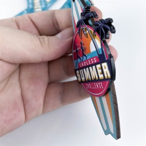 Награди дървен метален медал за дърво за летен ваканционен бягане