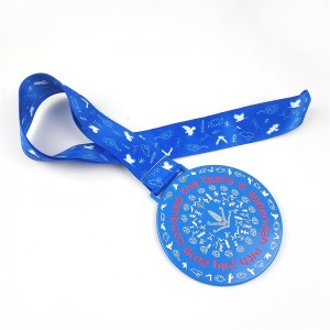 Персонализирани трофеи на Perspex и медали спортен дисплей образование Бадминтон футболна футболна купа футболни медали и трофеи