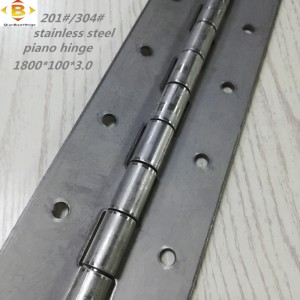 Персонализирана дълга панта 201#304#дебелина 3,0 от неръждаема стомана дебела пиано шарнирна шарнирна шарнирна шарнира пиано шарнир