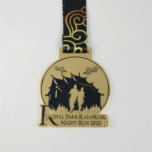 Медал на шампионската лига 3D Gold Metal Award Marathon Running Sport Medal