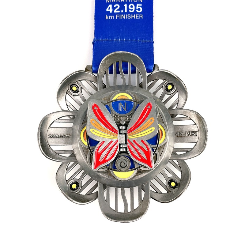 Медали за награда за производство на GAG и чаши цвят 3D емайл медали