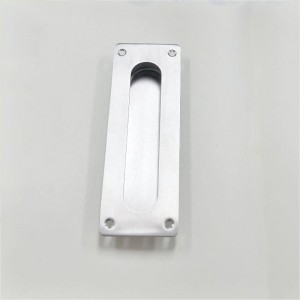 7,09 инча вдлъбнати пръсти Издърпвания за джобна врата на вратата, плъзгаща се дръжка на вратата, четка от неръждаема стомана право...