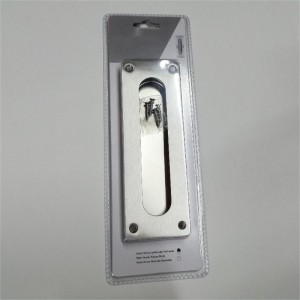 7,09 инча вдлъбнати пръсти Издърпвания за джобна врата на вратата, плъзгаща се дръжка на вратата, четка от неръждаема стомана право...