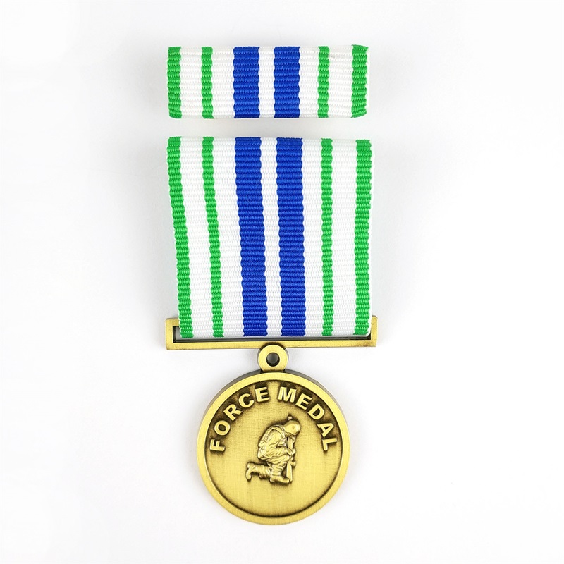 Цинк сплав злато 3D гравиран медал Персонализирани щифтове за ревера без минимум