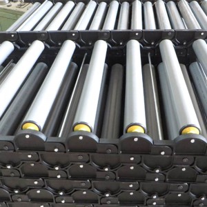 Галванизиран безкомпромисен валяк от неръждаема стомана гумен валяк конвейер на колан за безразличие с монтаж на валцови ролки ...