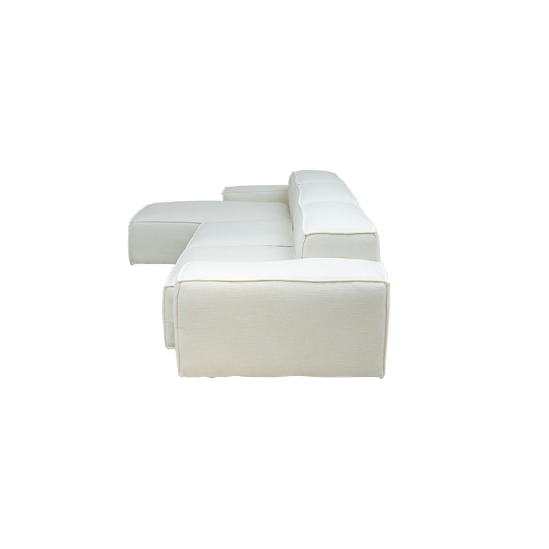Секционен диван RS957 (бял)