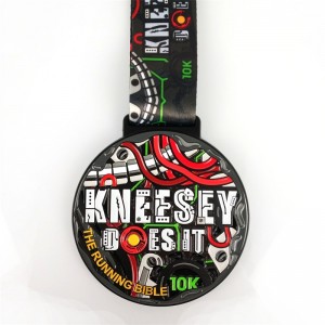 Gag Factory Custom Logo Award Medals с лента празно златно сребърно бронзово чест колоездене бягащ маратон метален спортни медали