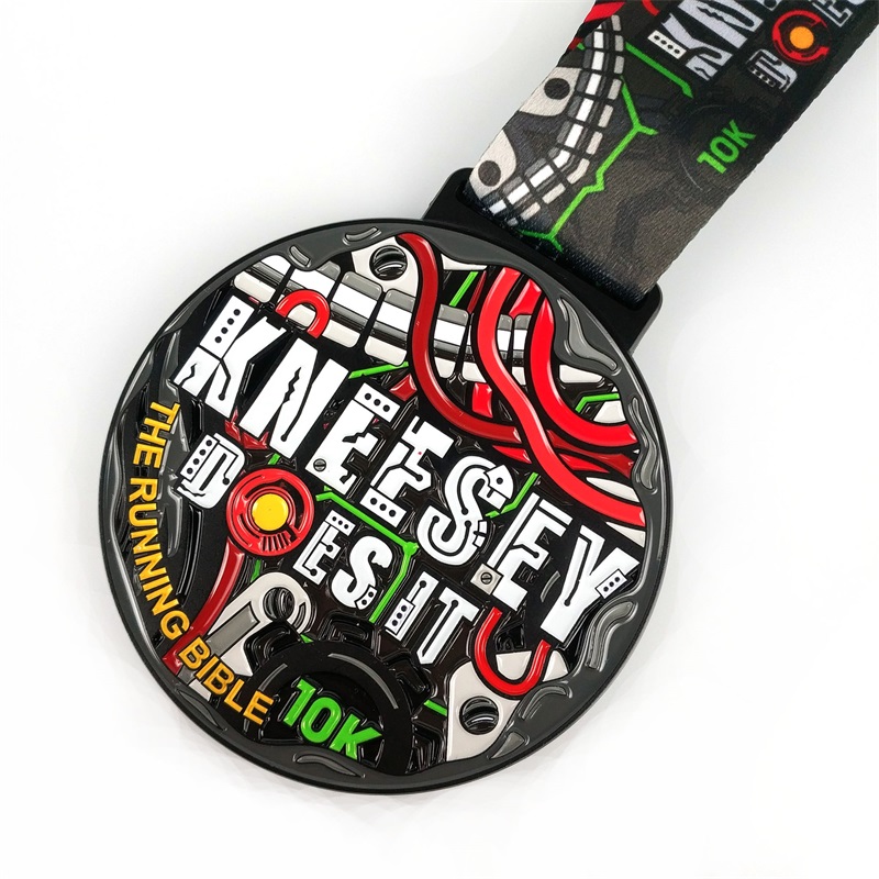 Gag Factory Custom Logo Award Medals с лента празно златно сребърно бронзово чест колоездене бягащ маратон метален спортни медали