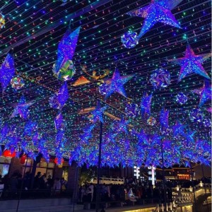 Празник на открито гирлянди осветление коледни светлини Сватбени партия декорации LED RGB Fairy String Light