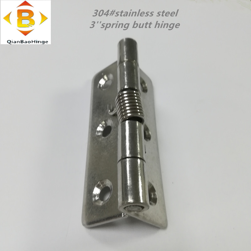304#stainless стомана пружинна панта на пантата по -близо панта дървена врата пружина на пантата Автоматична панта за отскок