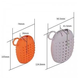 често сапунен чанта покрива екологичен масаж двустранно силиконово баня за съхранение на сапун за съхранение на сапун