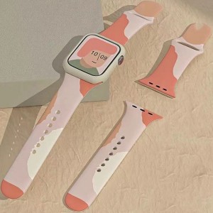 Мека силиконова водоустойчива лента за реплика за подмяна на ленти за iWatch