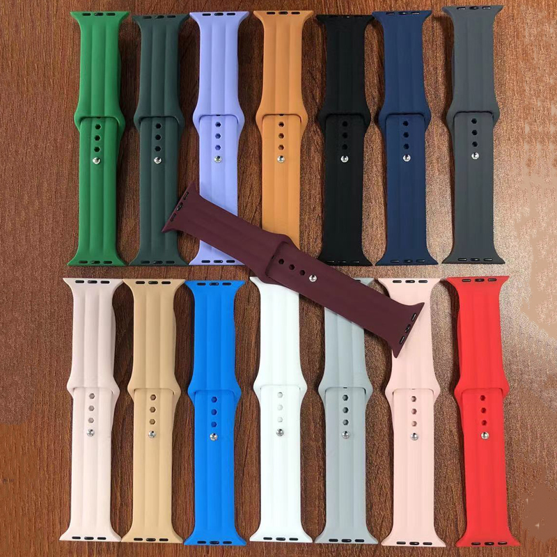 Iwatch Silicone Sports Band каишка гривна за часовници за Apple Watch