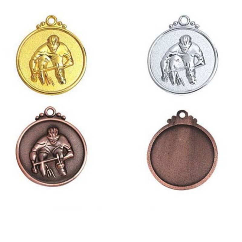 Китайска фабрика гореща продажба на златни медали евтини празни медали за вмъкване празен пшеничен медал