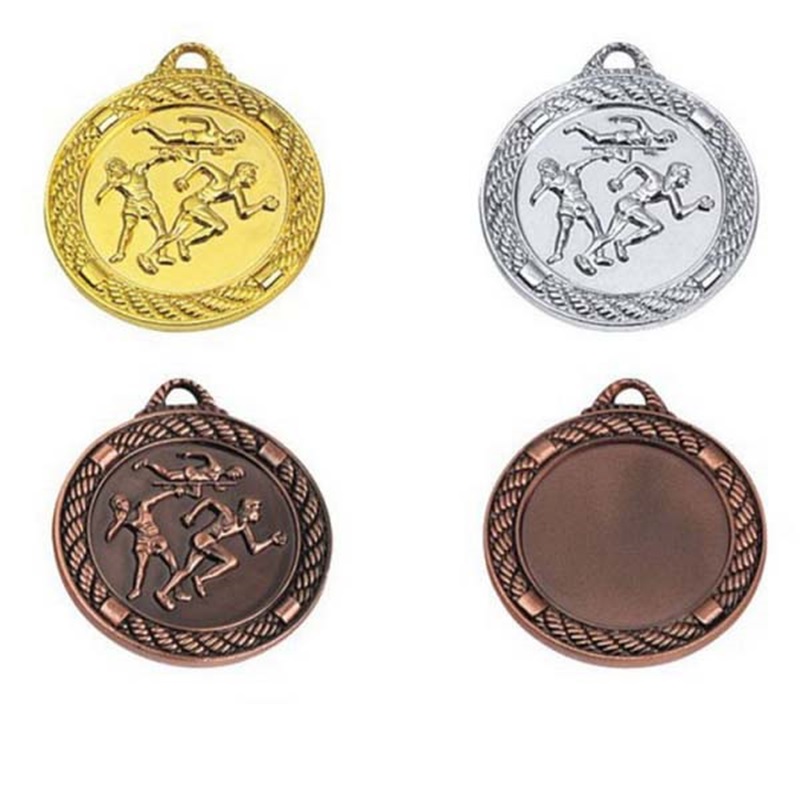 Китайска фабрика гореща продажба на златни медали евтини празни медали за вмъкване празен пшеничен медал