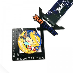 Gag Wholesale Custom Logo Design Metal Alloy бягащ маратон спортен медал за чест