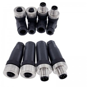 IP67 Електрически водоустойчив конектор 2 3 4 5 6 PIN електрически конектор.