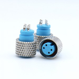 IP67 Електрически водоустойчив конектор 2 3 4 5 6 PIN електрически конектор.