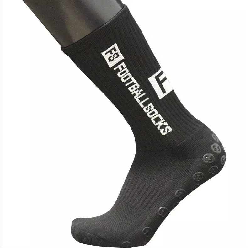 Висококачествени спортни мъже чорапи Crew Custom Grip Anti Slip Soccer Football чорапи