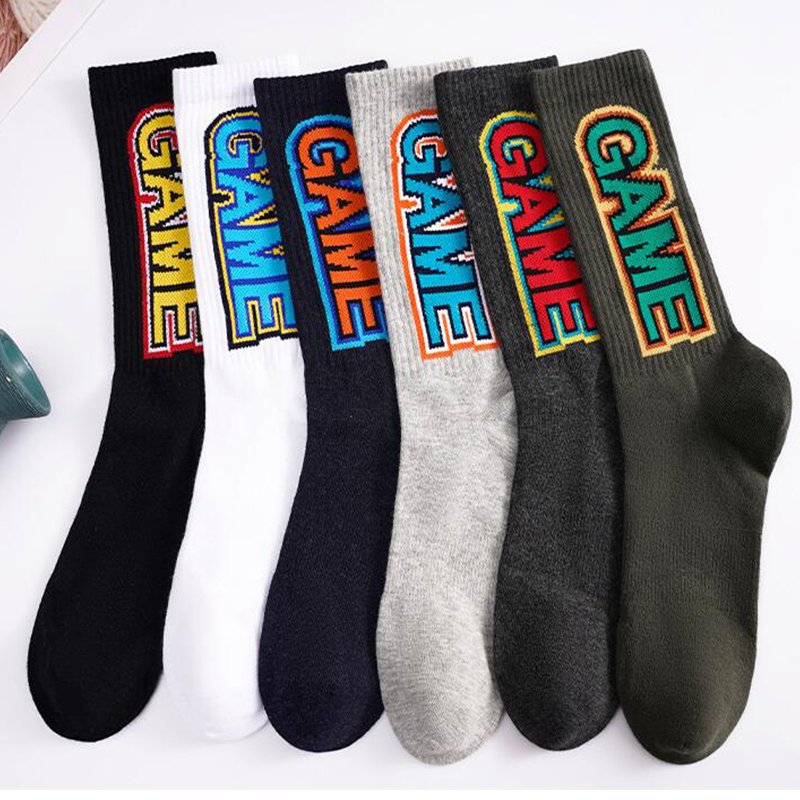 Jacquard Custom Logo Tube Sock Basketball Elites Men Crew Sports Cycleting Thoss