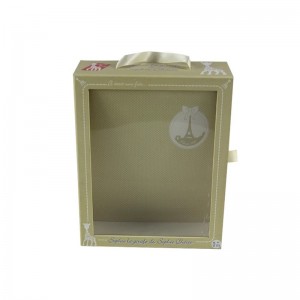 Подаръчна кутия за отваряне на прозореца, благородна и изискана персонализирана кутия за отваряне на прозореца