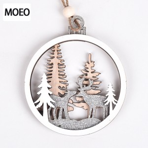 Дървени коледни безделници