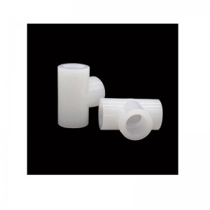 PFA трипосочна пластмасова ставна обработка на инжектиране на плесен Фабрично устойчива на пластмаса Пластично персонализирано ...