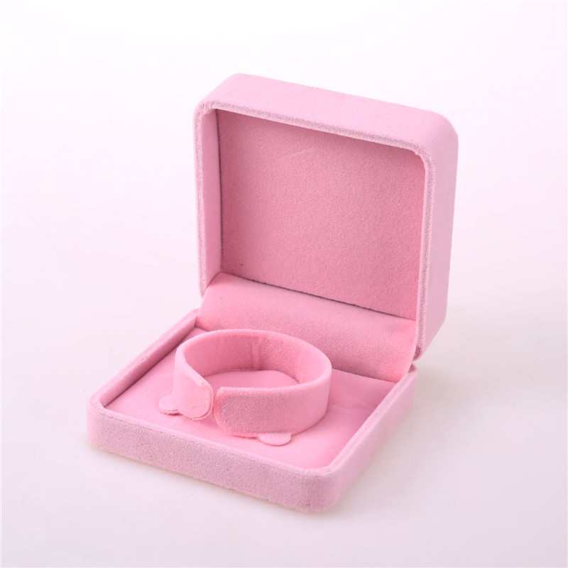 Розова подаръчна кутия за бижута, персонализирана подаръчна кутия за бижута