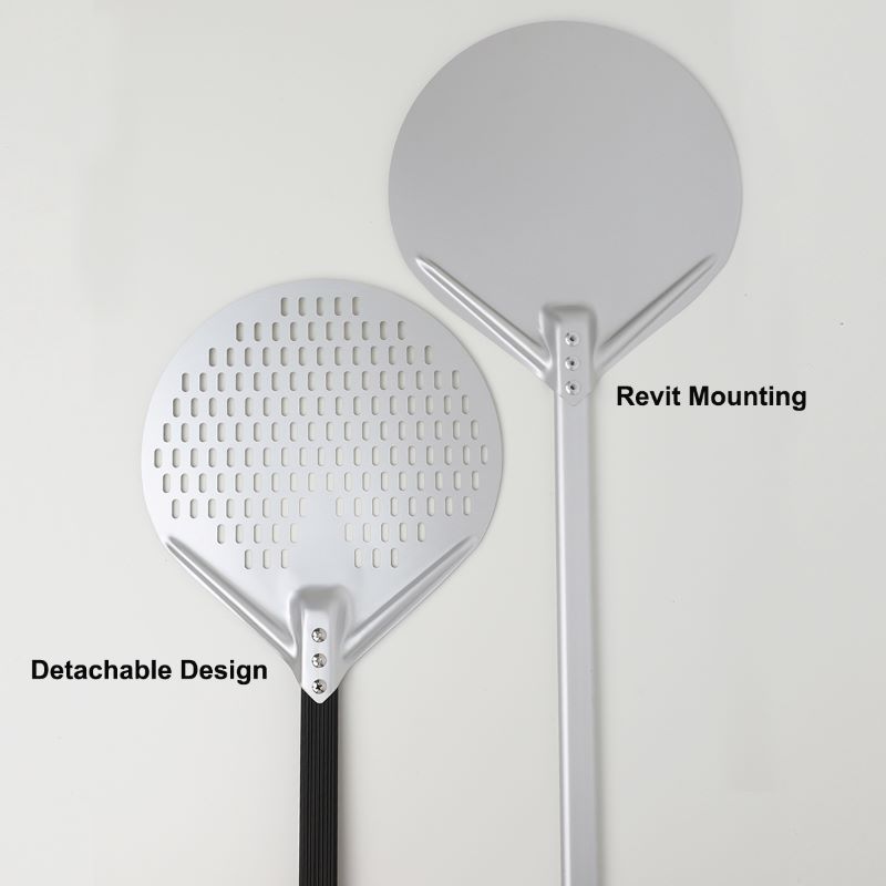 Revit монтаж 12nch/14inch/16inch алуминиева пицарка пилотна пица лопата пица шпатула пица гребло