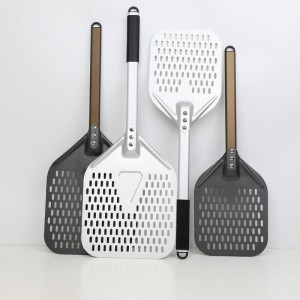 Разглобяема алуминиева дръжка Анодизирана 8inch 10inch Перфорирана алуминиева пица Пила