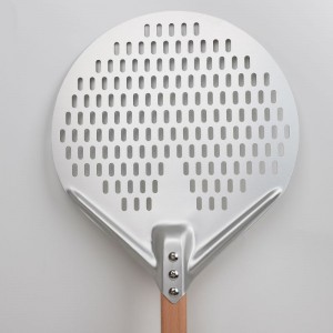 Разглобяема 12nch 14inch алуминиев кръгла пицарка Пилинг пица лопата пица шпатула пица гребло