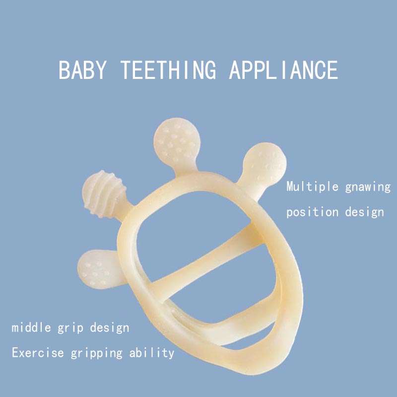 Силиконови бебешки тийнейджърски играчки за бебета 3+месеца, BPA свободна капка-resistant силиконови ръкавици, зъбни играчки за облекчаване на възпалената вен